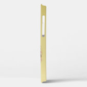 モダン金ゴールドラグジュアリータイポグラフィフローラ水彩gr Case-Mate iPhoneケース (裏面 / 左)