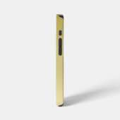 モダン金ゴールドラグジュアリータイポグラフィフローラ水彩gr iPhoneケース (左側面)