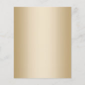 モダン金ゴールドラッシュエクステンションアフターケア命令 チラシ (裏面)