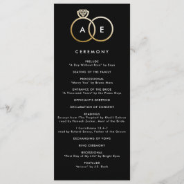 モダン金ゴールドリングや輪 プログラム