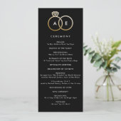 モダン金ゴールドリングや輪 プログラム (スタンド正面)