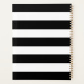 モダン金ゴールド先生新学期 プランナー手帳 (裏面)