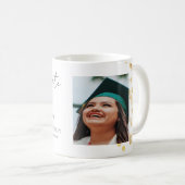 モダン金ゴールド写真科 コーヒーマグカップ (正面右)