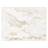 モダン金ゴールド効果の大理石パターン テーブルクロス (正面(横))