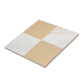 モダン金ゴールド大理石市松模様に幾何 タイル (側面)