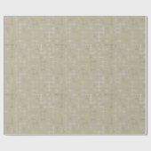 モダン金ゴールド幾何学模様クリスマス ラッピングペーパー (フラット)