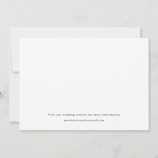 モダン金ゴールド書の写結婚真 セーブザデート (裏面)