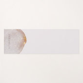 モダン金ゴールド水ガーリー色形状 ヨガマット (正面(横))