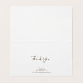 モダン金ゴールド水彩画絵を描額名刺 名刺 (内部フラット)