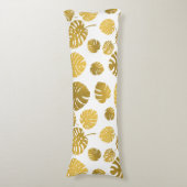 モダン金ゴールド熱離れ帯型 ボディピロー (正面縦)