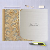 モダン金ゴールド華美ティッシュペーパー 薄葉紙 (クラフト)