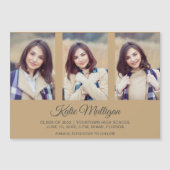 モダン金ゴールド3写真卒業救日2022 (正面)