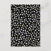 モダン金ゴールド サンキューカード (裏面)