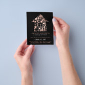 モダン金ゴールド・バラ金ゴールド洗浄サービス チラシ (手)