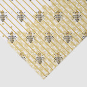 モダン金ゴールド&ブラックハニービーハイブ 薄葉紙 (詳細)