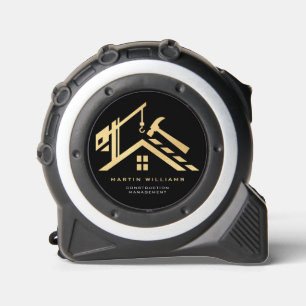 モダン金ゴールド&ブラック建物建築サービス メジャー