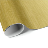 モダン金ゴールド ラッピングペーパー (ロールコーナー)