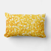 モダン金ゴールド《写真》ぼけ味装飾用クッション ランバークッション (正面)