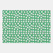 モダン鈴のパターン ラッピングペーパーシート (正面3)