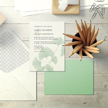 モダン銀杏の木の水の色結婚