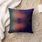 モダン銀河系ナイトスカイ クッション (ブランケット)