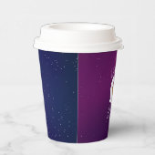 モダン銀河系宇宙飛行士バースデーパーティー 紙コップ (右)