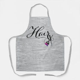 モダン銀箔美容師 エプロン