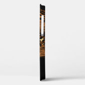 モダン銅グリッタースクリプモノグラムのト Case-Mate iPhoneケース (裏面 / 左)