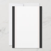 モダン銅レストラングランドオープニング 招待状 (裏面)