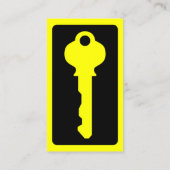 モダン鍵 名刺 (裏面)