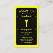 モダン鍵 名刺 (正面)