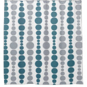 モダン長方形  シャワーカーテン (正面)