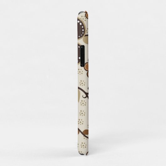 モダン開花抽象芸術 Case-Mate iPhoneケース (裏面/右)