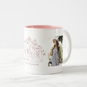 モダン院咲き野花卒業 ツートーンマグカップ (正面右)