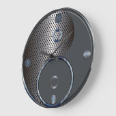 モダン陰陽壁時計 ラージ壁時計 (傾斜)