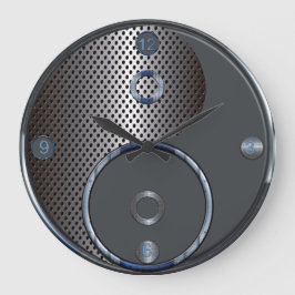 モダン陰陽壁時計 ラージ壁時計