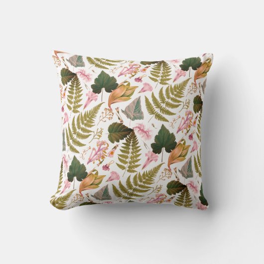 モダン離れエレガント春と花 クッション (正面)