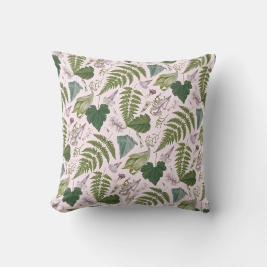 モダン離れエレガント春と花 クッション (正面)