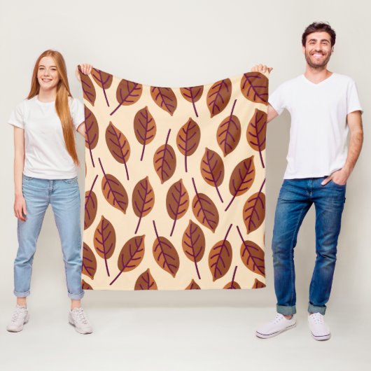 モダン離れベージュ フリースブランケット (インサイチュ)