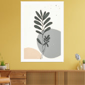 モダン離れ抽象芸術 キャンバスプリント (インサイチュ (リビング))