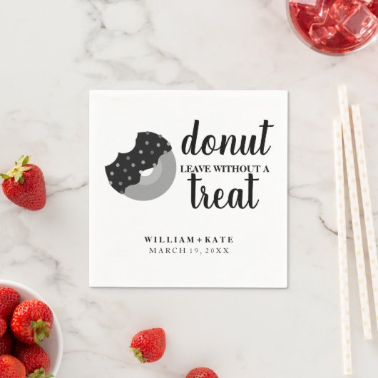 モダン離れ結婚式の引き出物無し スタンダードカクテルナプキン (インサイチュ)