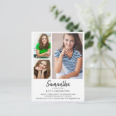 モダン離れCollege Trunkパーティー用3 Photo ポストカード (スタンド正面)