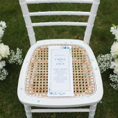 モダン青植物性ミニマルフローラ結婚ズ プログラム