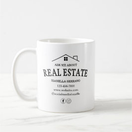 モダン頼実在は私の財産 コーヒーマグカップ