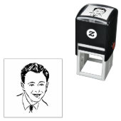 モダン顔をYour Likenessポートレート先生 セルフインキングスタンプ (インサイチュ)