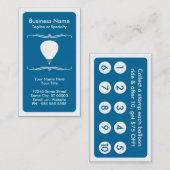 モダン風船ロイヤリティカード ロイヤリティカード (正面/裏面)