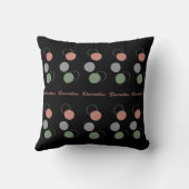 モダン飾りドット形状抽象芸術 クッション (裏面)