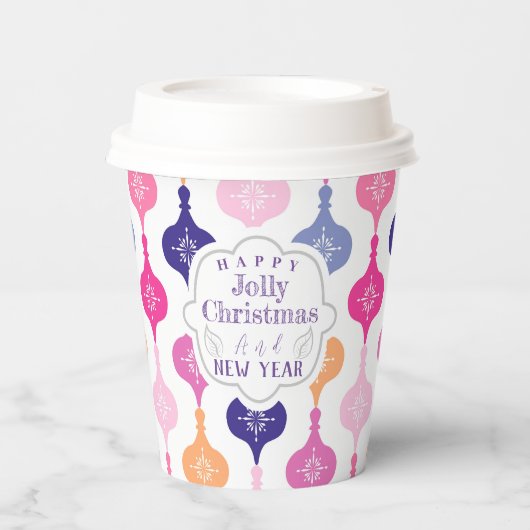 モダン飾り 紙コップ (正面)