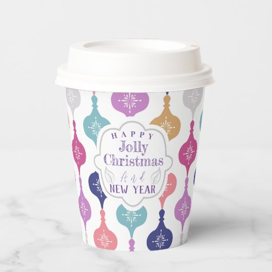 モダン飾り 紙コップ (正面)