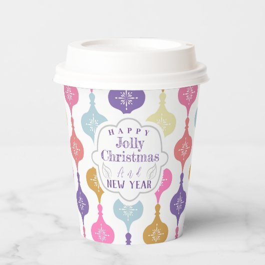 モダン飾り 紙コップ (正面)